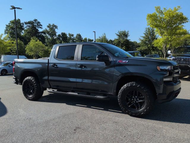 Shadow Gray Metallic 2019 Chevrolet Silverado 1500 LT Trail Boss Crew Cab 4WD Pickup Truck Four-Wheel Drive 8-Speed Automatic