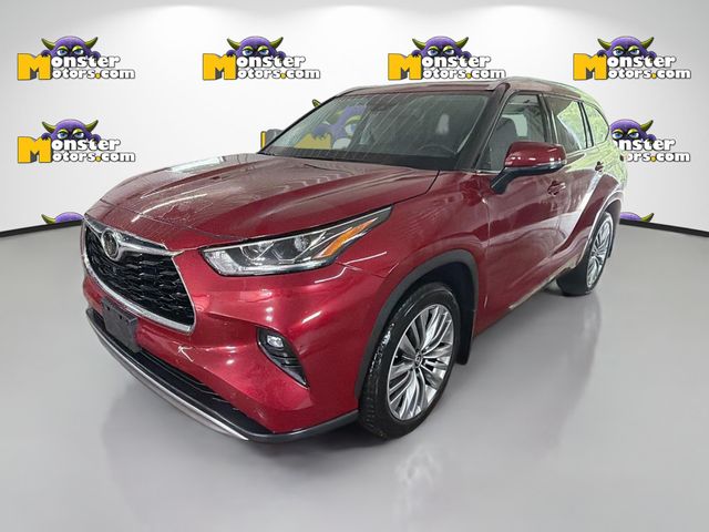 Red 2021 Toyota Highlander SUV / Crossover All-Wheel Drive 8-Speed Automatic