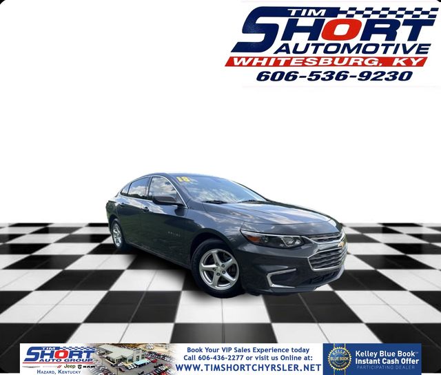 Nightfall Gray Metallic 2018 Chevrolet Malibu Sedan Front-Wheel Drive 6-Speed Automatic