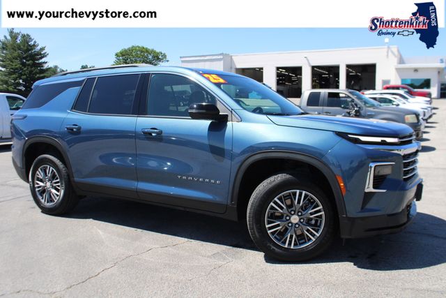 Lakeshore Blue Metallic 2025 Chevrolet Traverse LT FWD SUV / Crossover Front-Wheel Drive 8-Speed Automatic