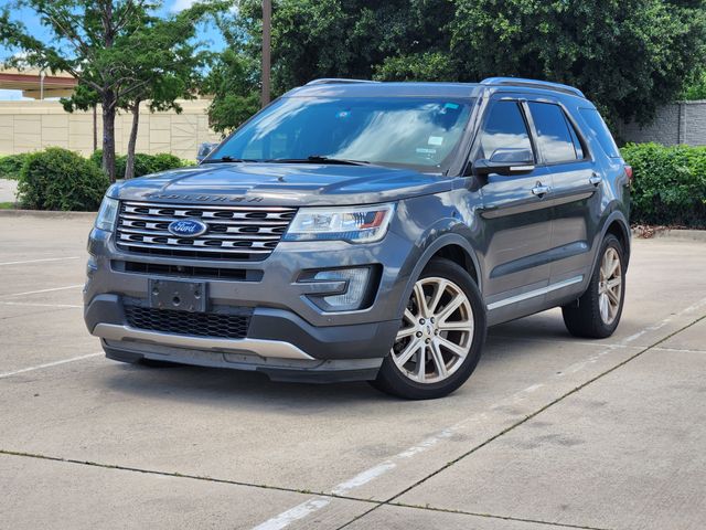 Gray 2016 Ford Explorer Limited SUV / Crossover Front-Wheel Drive 6-Speed Automatic
