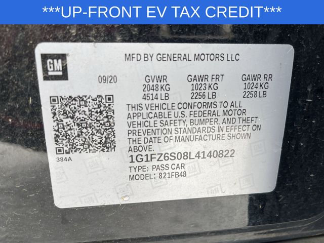 Used 2020 Chevrolet Bolt EV For Sale in Livonia, MI