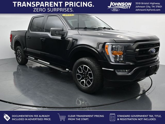 Agate Black Metallic 2023 Ford F-150 Pickup Truck Four-Wheel Drive Automatic