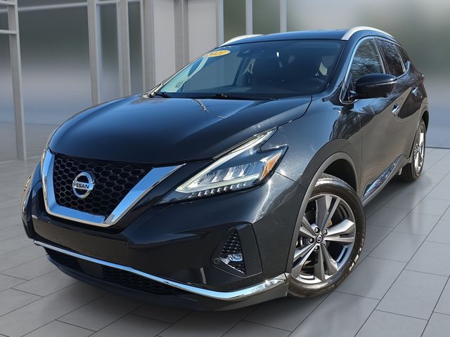 Gray (Magnetic Black Pearl) 2021 Nissan Murano Platinum AWD SUV / Crossover All-Wheel Drive Continuously Variable Transmission