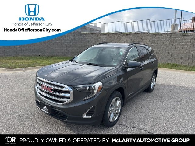 Graphite Gray Metallic 2018 GMC Terrain SLE AWD SUV / Crossover Four-Wheel Drive 9-Speed Automatic