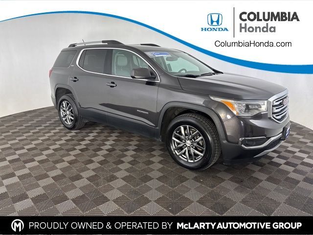 Gray (Iridium Metallic) 2018 GMC Acadia SLT-1 AWD SUV / Crossover Four-Wheel Drive 6-Speed Automatic