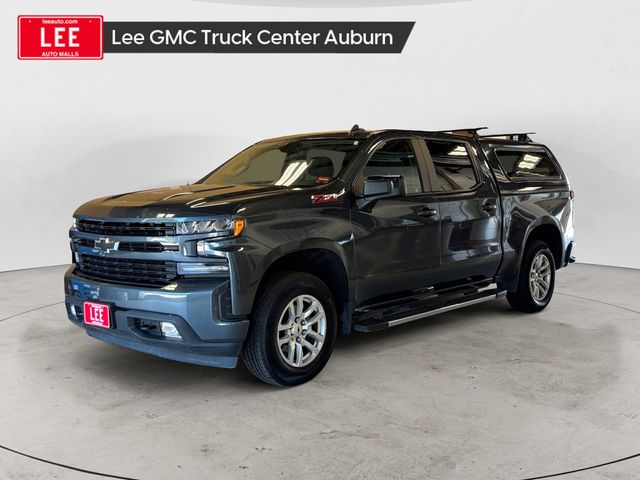 Shadow Gray Metallic 2021 Chevrolet Silverado 1500 Pickup Truck Four-Wheel Drive 8-Speed Automatic