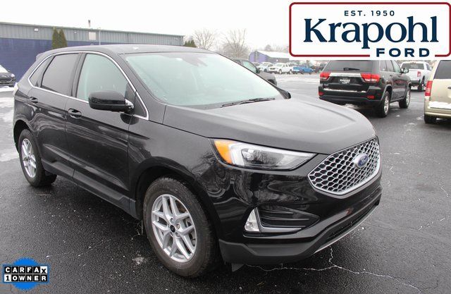 Agate Black Metallic 2024 Ford Edge SUV / Crossover All-Wheel Drive 8-Speed Automatic
