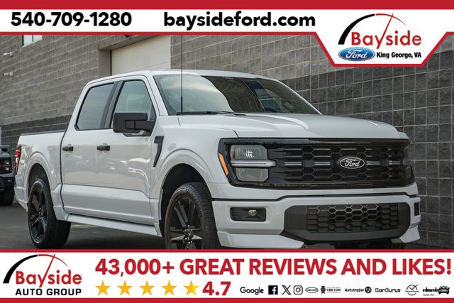 Oxford White 2026 Ford F-150 STX 4dr SuperCrew 4WD Pickup Truck Four-Wheel Drive Automatic