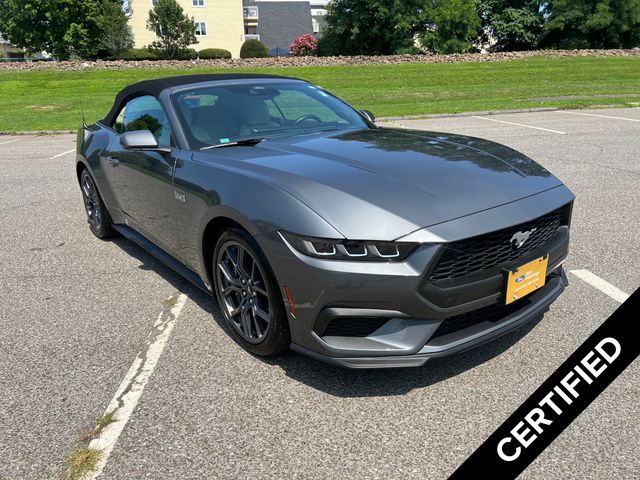 Carbonized Gray Metallic 2024 Ford Mustang Convertible Rear-Wheel Drive Automatic