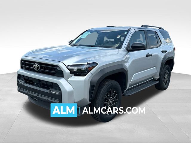 Silver 2025 Toyota 4Runner SUV / Crossover Four-Wheel Drive 8-Speed Automatic