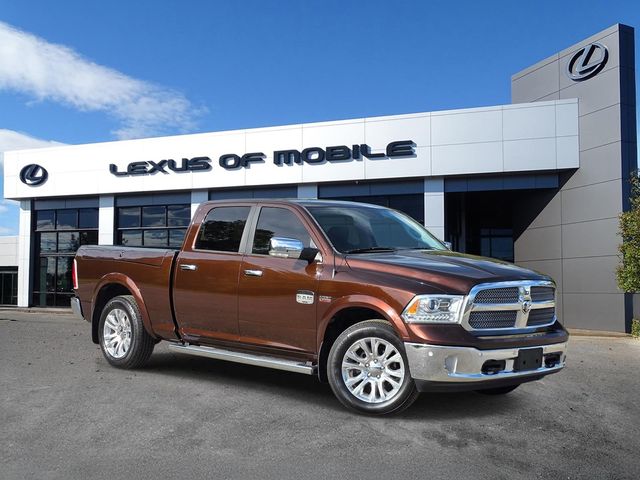 Western Brown 2014 RAM 1500 Laramie Longhorn Crew Cab 4WD Pickup Truck Four-Wheel Drive 8-Speed Automatic