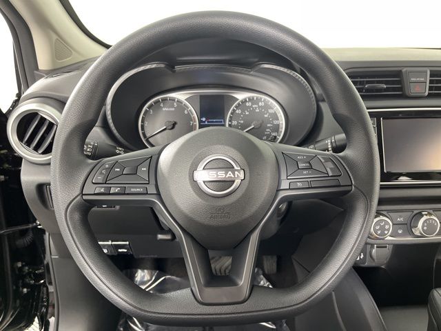 2025 Super Black Metallic Nissan Versa 1.6 S FWD Sedan