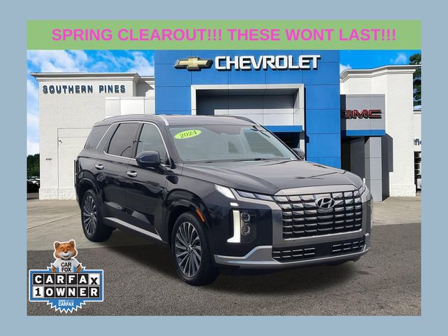 Moonlight Cloud 2024 Hyundai Palisade Calligraphy AWD SUV / Crossover All-Wheel Drive 8-Speed Automatic