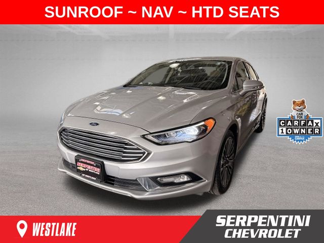 Ingot Silver 2017 Ford Fusion Sedan Front-Wheel Drive 6-Speed Automatic