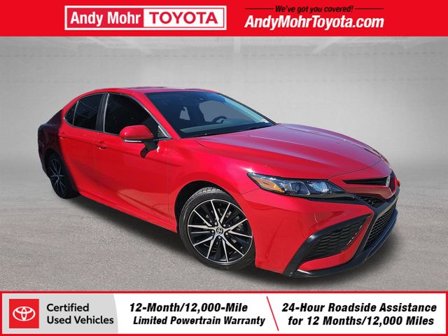 Supersonic Red 2023 Toyota Camry Sedan Front-Wheel Drive 8-Speed Automatic