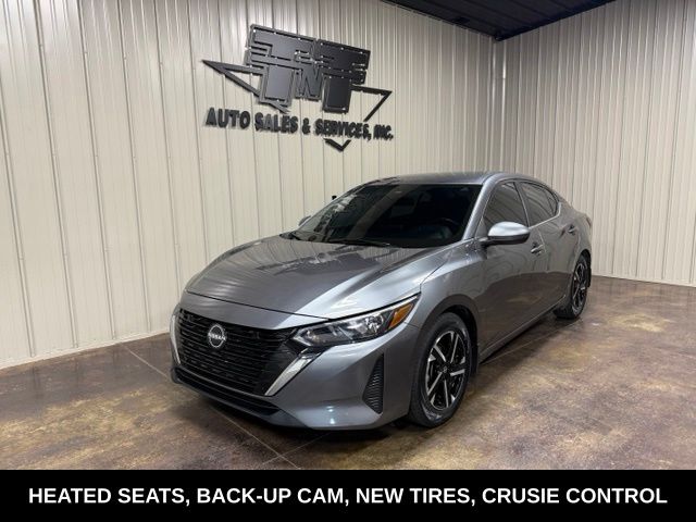 Gray (Gun Metallic) 2025 Nissan Sentra Sedan Front-Wheel Drive Continuously Variable Transmission