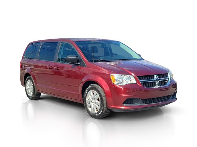 Octane Red Pearlcoat 2017 Dodge Grand Caravan Minivan Front-Wheel Drive 6-Speed Automatic