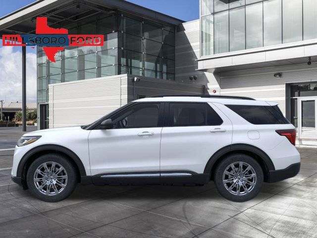 2025 White Metallic Ford Explorer Active 4X4 SUV