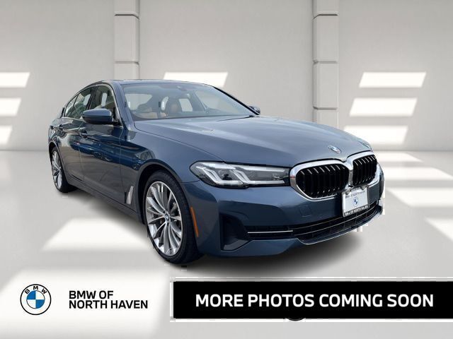 Arctic Race Blue Metallic 2023 BMW 5 Series 530i xDrive AWD Sedan All-Wheel Drive 8-Speed Automatic