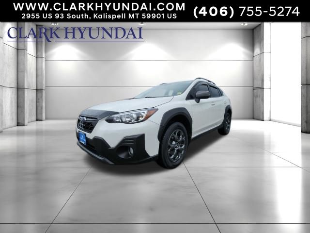 Crystal White Pearl 2023 Subaru Crosstrek SUV / Crossover All-Wheel Drive Continuously Variable Transmission