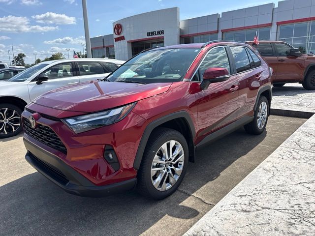 Red (Ruby Flare Pearl) 2025 Toyota RAV4 SUV / Crossover All-Wheel Drive 8-Speed Automatic