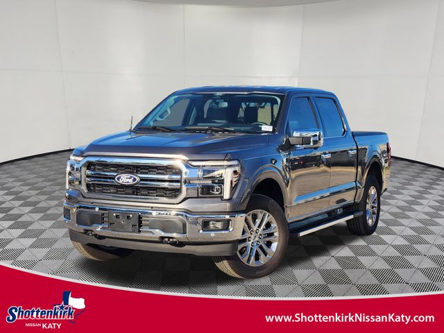 Gray Metallic 2025 Ford F-150 Pickup Truck Four-Wheel Drive Automatic