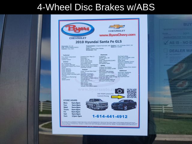 Used 2010 Hyundai Santa Fe For Sale in Grove City, OH