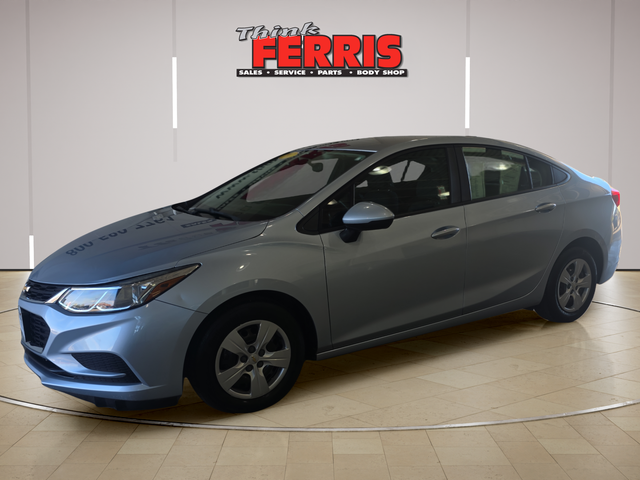 Arctic Blue Metallic 2017 Chevrolet Cruze Sedan Front-Wheel Drive 6-Speed Automatic