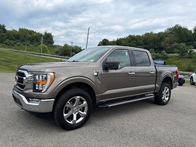 Stone Gray Metallic 2021 Ford F-150 Pickup Truck Four-Wheel Drive Automatic