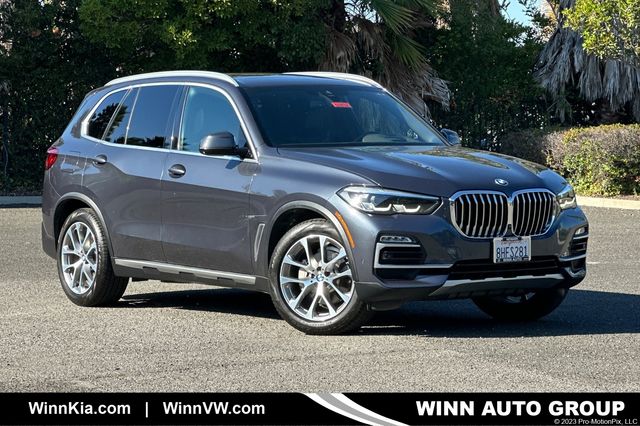 Arctic Gray Metallic 2019 BMW X5 SUV / Crossover All-Wheel Drive 8-Speed Automatic