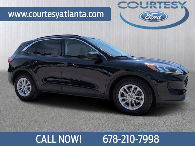 Antimatter Blue Metallic 2021 Ford Escape SE FWD SUV / Crossover Front-Wheel Drive 8-Speed Automatic