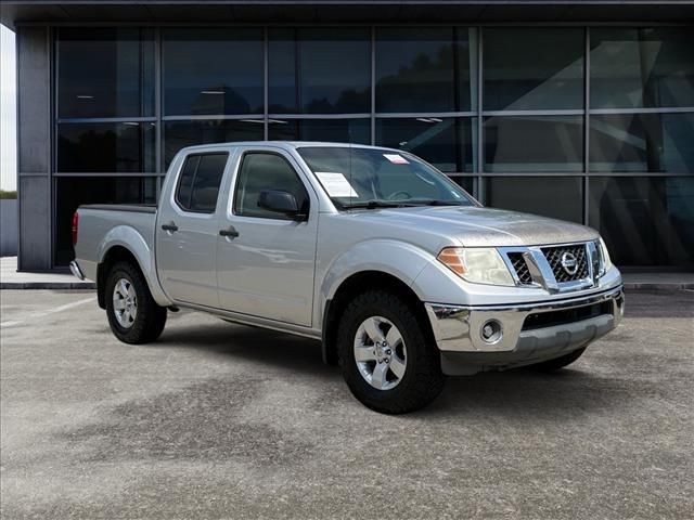 Radiant Silver 2010 Nissan Frontier Pickup Truck Four-Wheel Drive 5-Speed Automatic Overdrive
