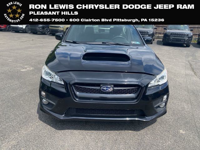 Crystal Black Silica 2017 Subaru WRX Premium Sedan All-Wheel Drive 6-Speed Manual