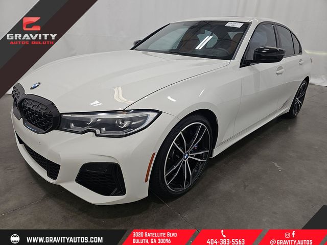Alpine White 2021 BMW 3 Series Sedan Rear-Wheel Drive 8-Speed Automatic