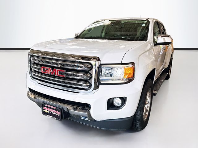 Summit White 2015 GMC Canyon Pickup Truck Four-Wheel Drive 6-Speed Automatic