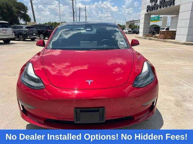 2022 Tesla Model 3 Long Range Red at AutoSavvy Houston Northwest