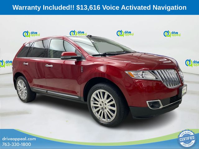 Ruby Red Metallic 2015 Lincoln MKX SUV / Crossover All-Wheel Drive 6-Speed Automatic