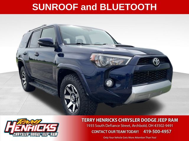 Nautical Blue Metallic 2019 Toyota 4Runner SUV / Crossover Four-Wheel Drive 5-Speed Automatic Overdrive