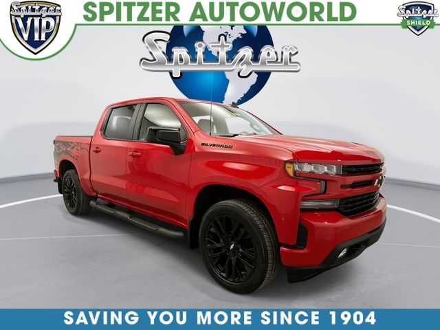 Red 2020 Chevrolet Silverado 1500 Pickup Truck Four-Wheel Drive 8-Speed Automatic