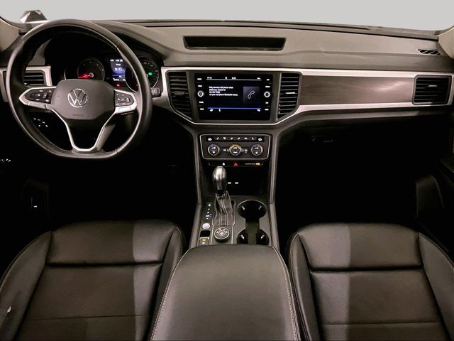 2021 Volkswagen Atlas 3.6L V6 SE w/Technology White at Subaru and VW of Moon Township