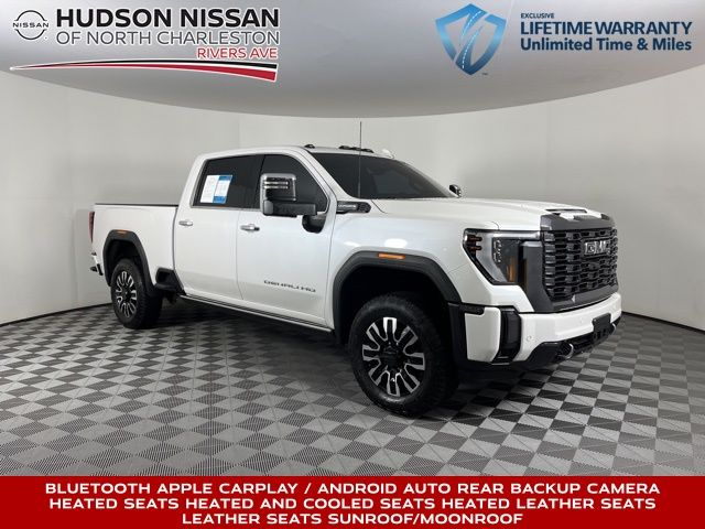 2024 White Frost Tricoat GMC Sierra 2500HD Denali Ultimate Truck