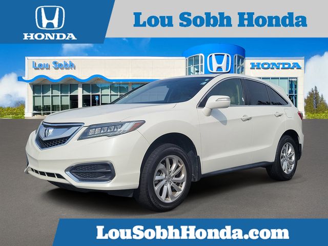 White Diamond Pearl 2017 Acura RDX SUV / Crossover Front-Wheel Drive 6-Speed Automatic