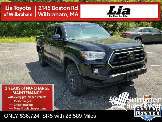 Black 2023 Toyota Tacoma Pickup Truck Four-Wheel Drive 6-Speed Automatic