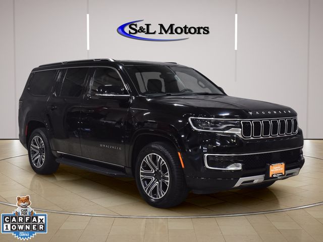 Diamond Black Crystal Pearlcoat 2024 Jeep Wagoneer SUV / Crossover Four-Wheel Drive 8-Speed Automatic