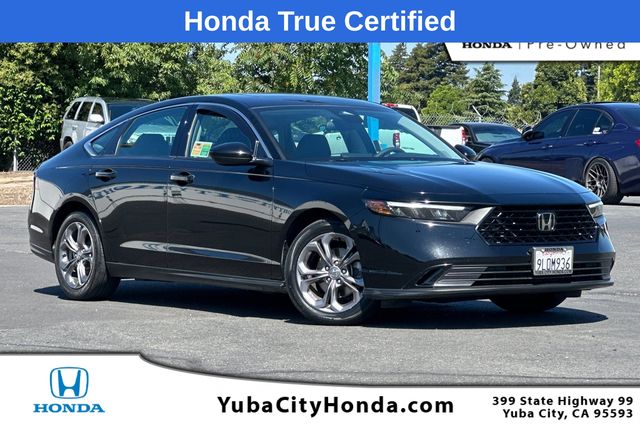Crystal Black Pearl 2024 Honda Accord Sedan Front-Wheel Drive Continuously Variable Transmission