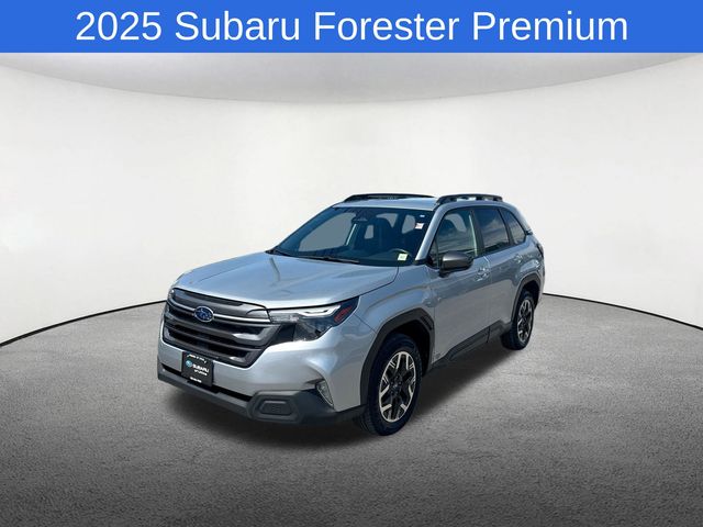Ice Silver Metallic 2025 Subaru Forester SUV / Crossover All-Wheel Drive Continuously Variable Transmission