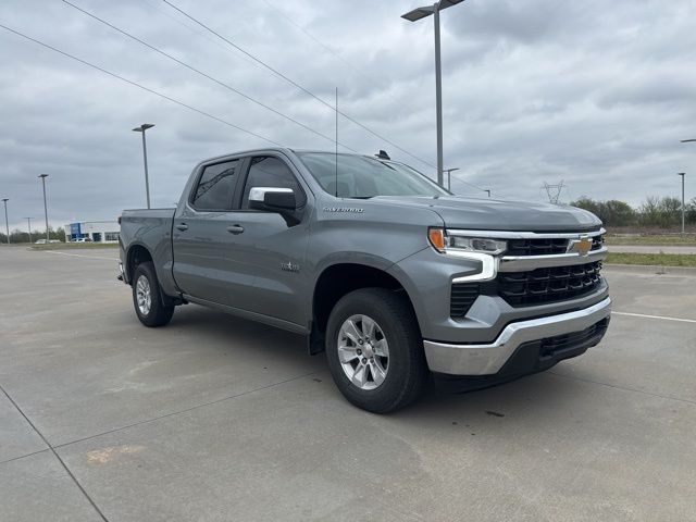 Sterling Gray Metallic 2023 Chevrolet Silverado 1500 LT Crew Cab 4WD Pickup Truck Four-Wheel Drive Automatic