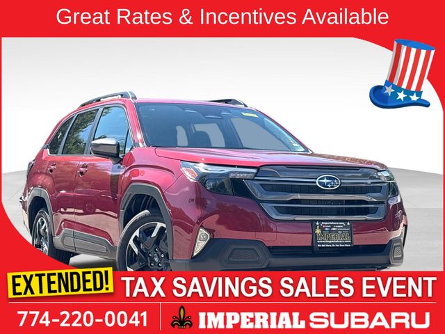 Crimson Red Pearl 2026 Subaru Forester Hybrid SUV / Crossover All-Wheel Drive Continuously Variable Transmission