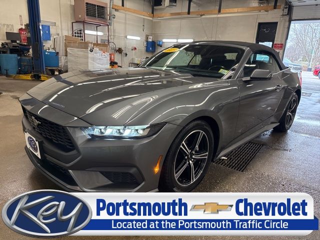 Gray Metallic 2025 Ford Mustang Convertible Rear-Wheel Drive Automatic